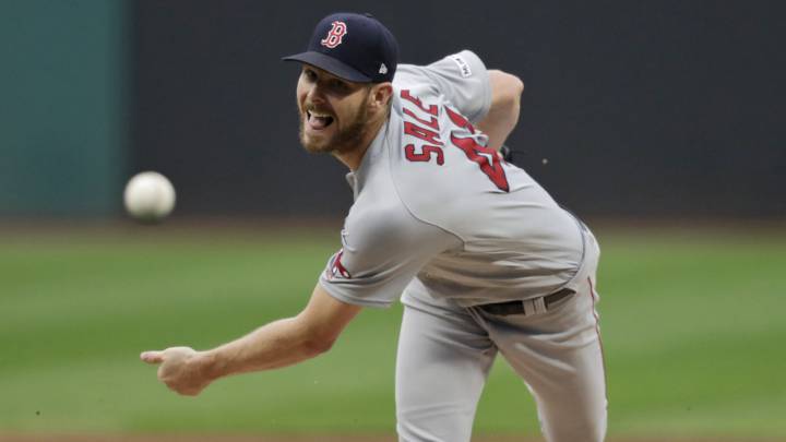 Chris Sale con los Red Sox