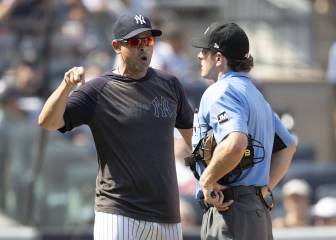Lluvia de expulsiones para los Yankees ante los Indians