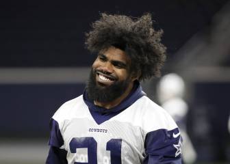 Ezekiel Elliott se despide de México; regresa a USA