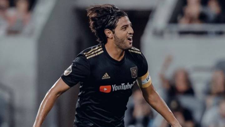 Carlos Vela con LAFC