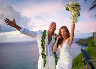 Dwayne Johnson es 'Roca' casada