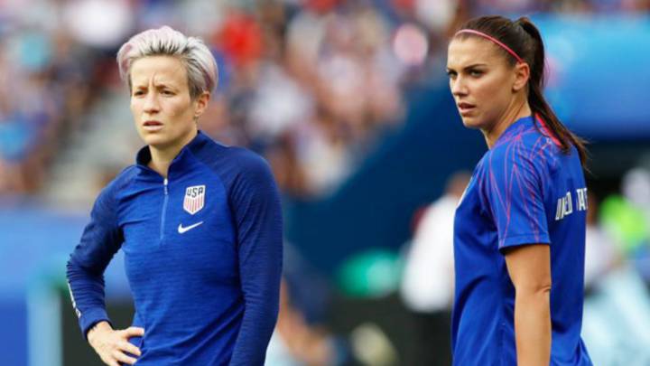 Rapinoe y Morgan con USA Femenil