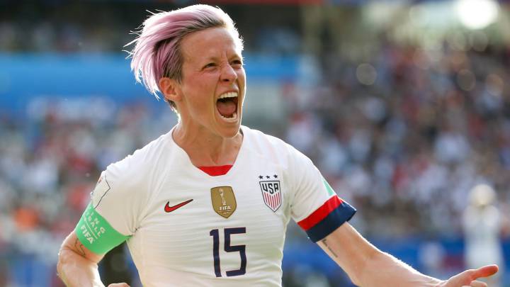 Rapinoe con USA