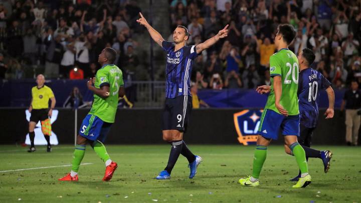 Zlatan con LA Galaxy