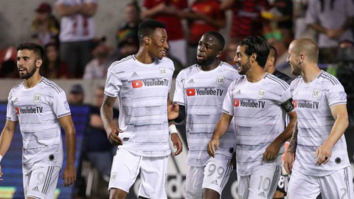 LAFC celebrando anotación