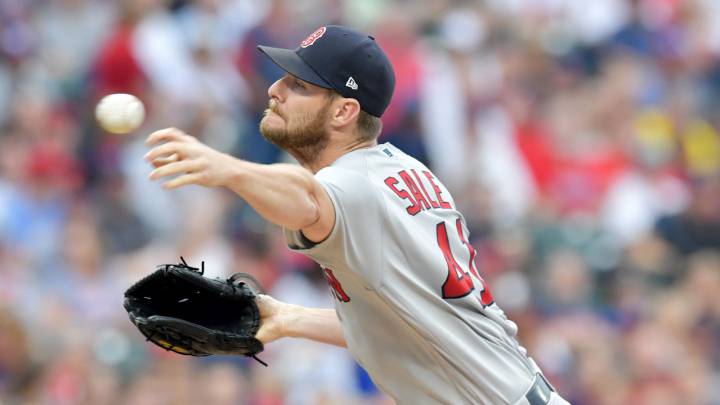 Chris Sale con los Red Sox