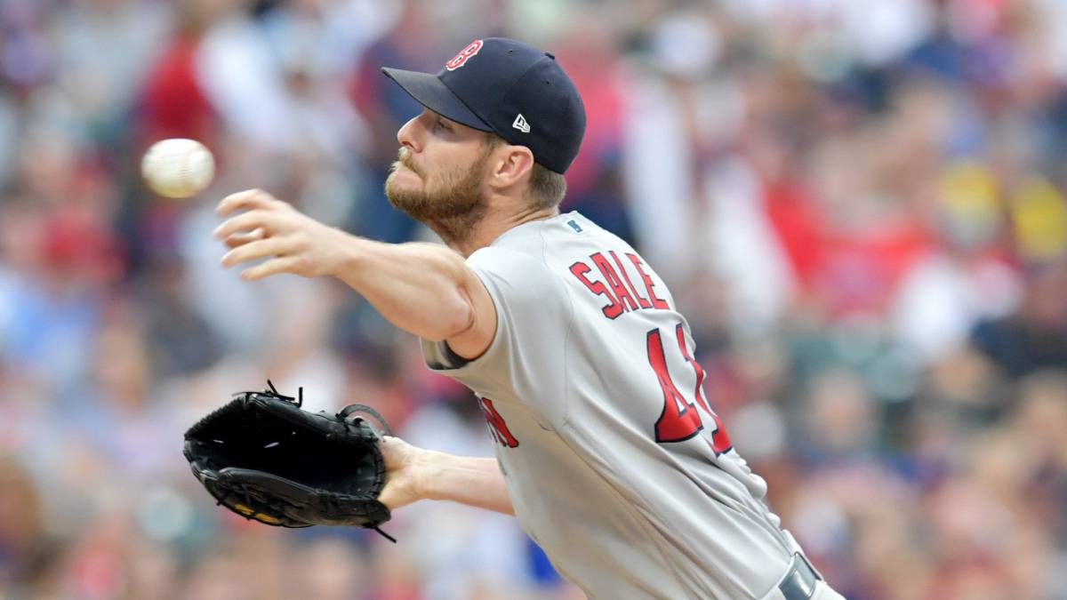 Chris Sale con los Red Sox