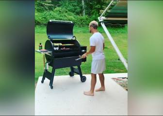 Cuando el fútbol lo es todo, hasta en la parrilla