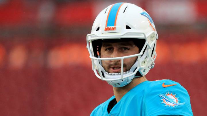 Josh Rosen con los Dolphins