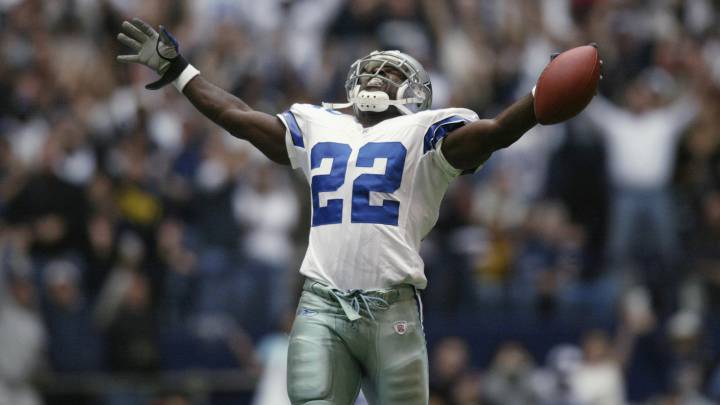 14: Emmitt Smith corrió todo el camino hacia Canton
