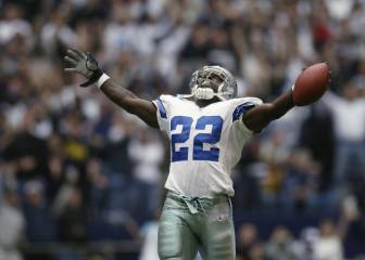 14: Emmitt Smith corrió todo el camino hacia Canton
