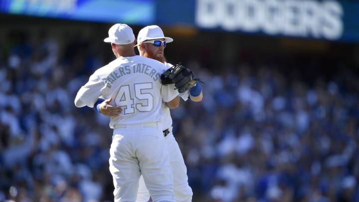 Jugadores de los Dodgers