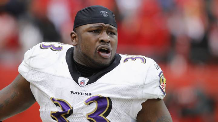 Le’Ron McClain con los Ravens