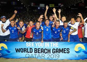 El Salvador contra potencias en los Juegos Mundiales de Playa