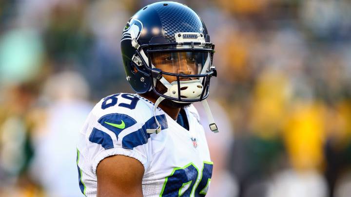 Doug Baldwin en partido de Seahawks