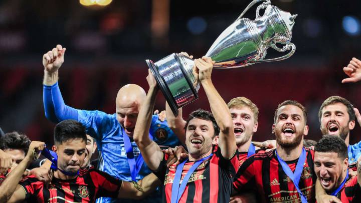 Atlanta United ganó la U.S. Open Cup, pero el festejo se salió de control y se unió a los equipos que han dañado sus trofeos.
