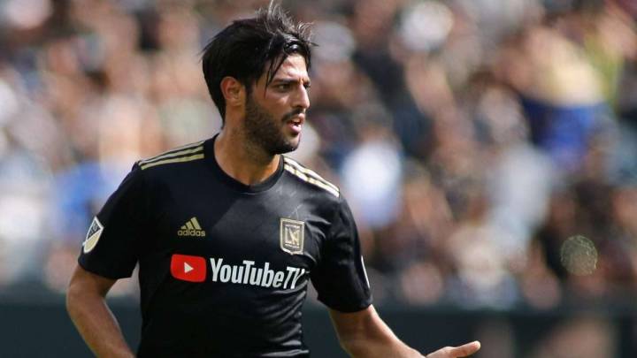 Carlos Vela con LAFC
