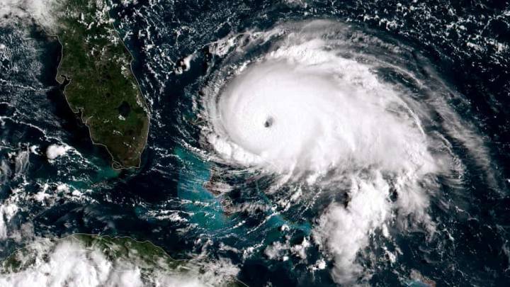 El huracán Dorian se encuentra en estos momentos en las Bahamas, pero para esta semana estará tocando las costas de Florida, Carolina del Sur y Carolina del Norte.