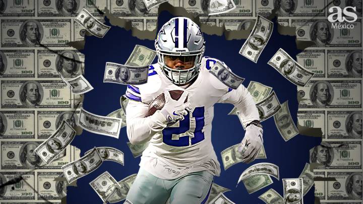 ¡Oficial ! Ezekiel Elliott es el corredor mejor pagado de la NFL