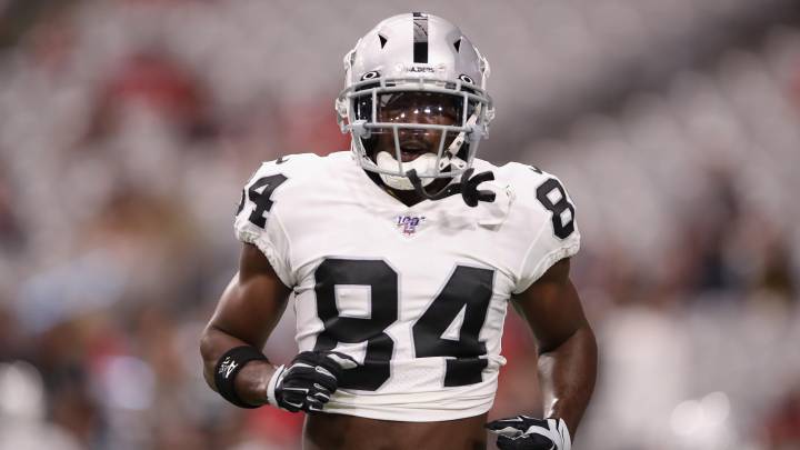 Antonio Brown con Raiders