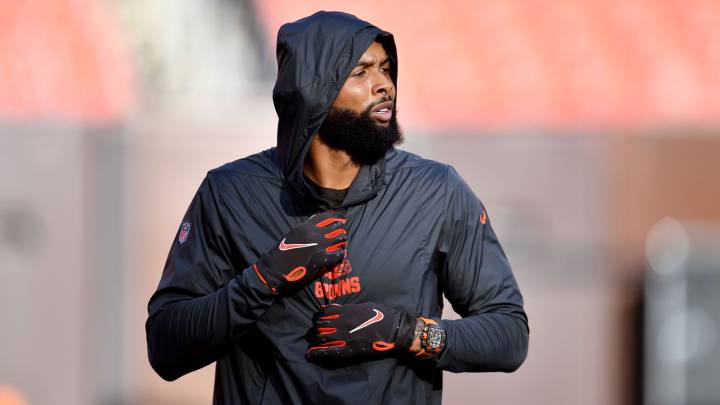 Odell Beckham con Browns