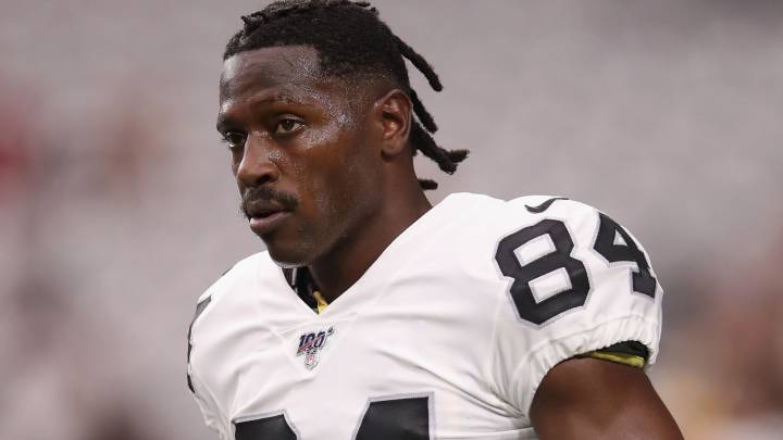Antonio Brown con Raiders