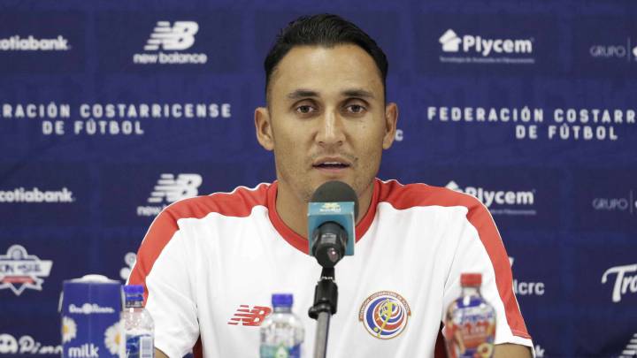Keylor Navas con Costa Rica