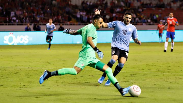 Keylor no puede salvar a Costa Rica, pierde ante Uruguay