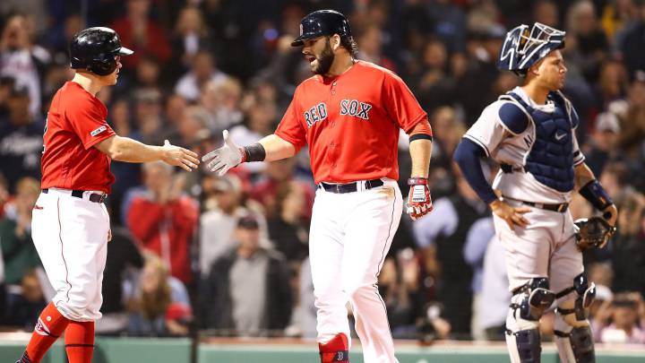 Red Sox le pegan a Domingo Germán y vencen a Yankees