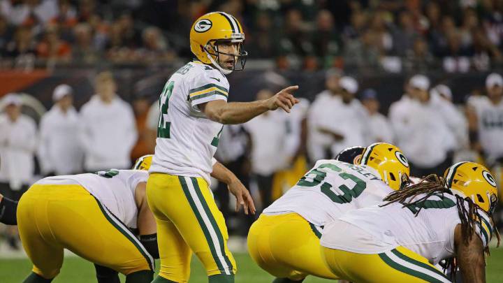 Aaron Rodgers con Packers