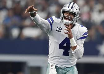 De la mano de Prescott, Cowboys tunden a Giants