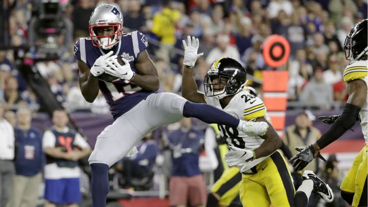 Phillip Dorsett con Patriots