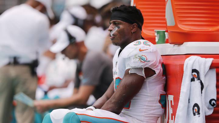 Kenyan Drake con Dolphins