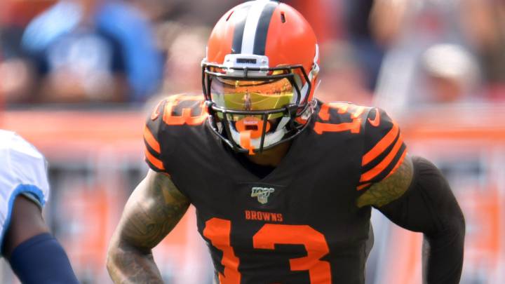 Odell Beckham desaira posible sanción de la NFL por su reloj