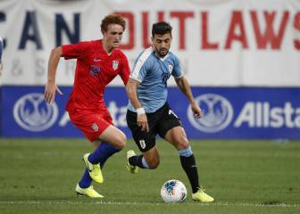 USA rescata el empate ante Uruguay sobre la recta final