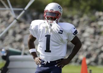 Debut de Antonio Brown con Pats se aleja cada vez más