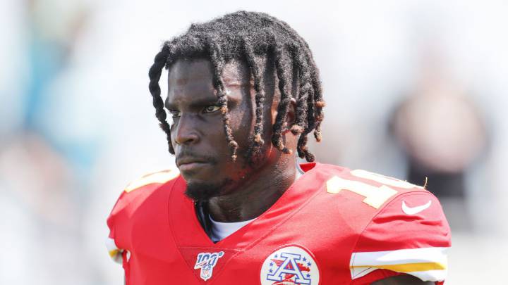 Tyreek Hill con Chiefs