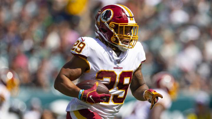 Derrius Guice con Redskins