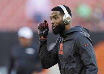 Odell Beckham Jr. calienta el duelo entre Browns y Jets