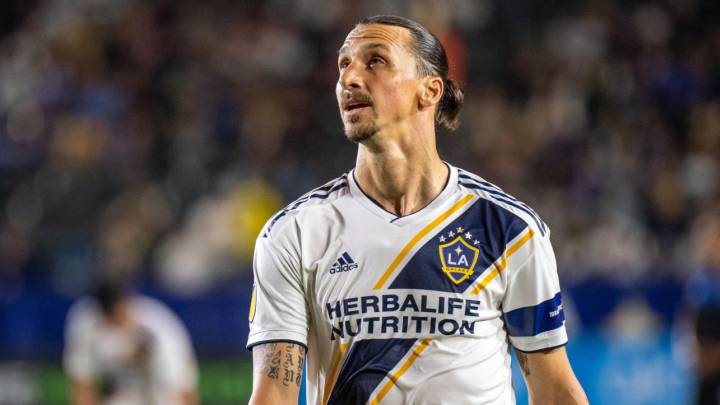 El capitán de LA Galaxy se resintió de una lesión en el tendón de Aquiles después del partido contra Colorado. Zlatan realizó trabajo diferenciado.