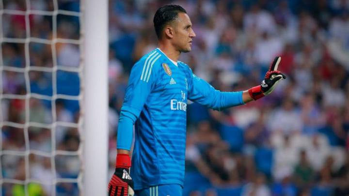 Keylor Navas en el PSG