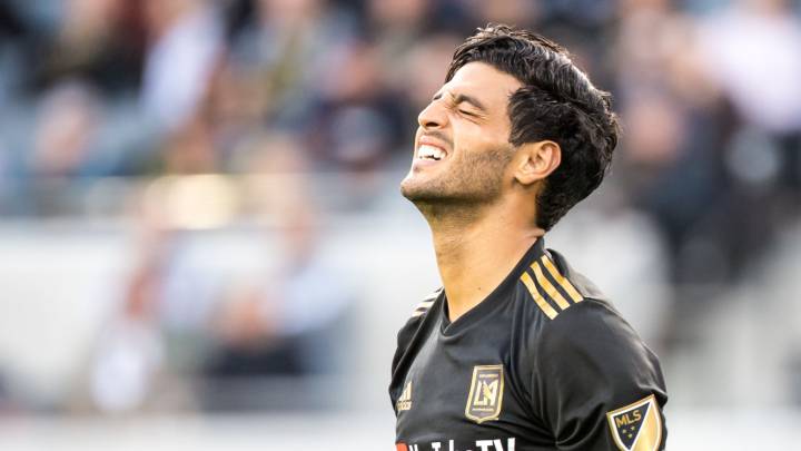 Carlos Vela lamenta una falla con LAFC.