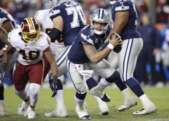 Cowboys vs Redskins: NFL: Horario, TV; cómo y dónde ver