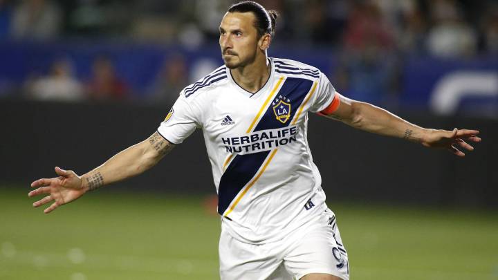 El delantero sueco anotó un hat-trick en el partido del domingo contra Sporting KC en la victoria de LA Galaxy 7-2. ‘Ibra’ sacó un mensaje a su estilo en redes sociales.