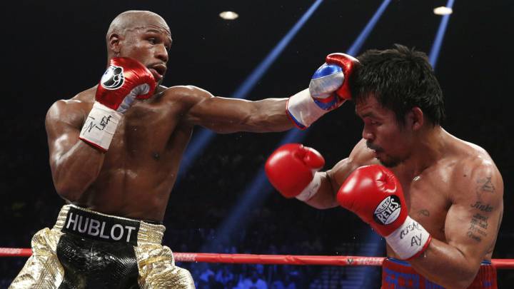 Floyd Mayweather se burla de la revancha contra Manny Pacquiao