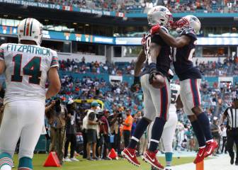 Patriots se dan festín en Miami