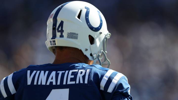 Adam Vinatieri con Colts