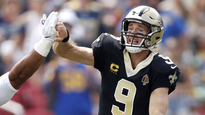 Drew Brees con Saints