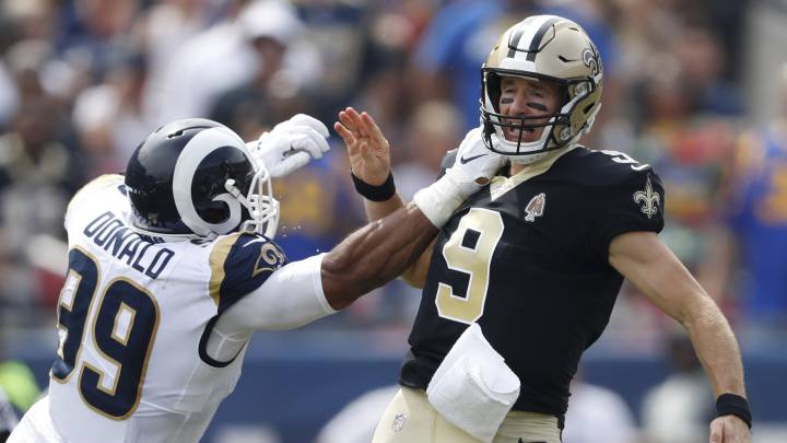 Drew Brees con Saints