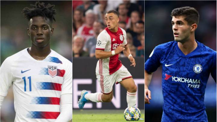 Weah, Dest y Pulisic